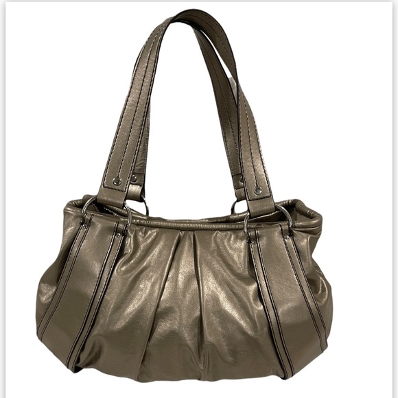 NINE WEST Nine & Co. Gold/Bronze/Metallic Hobo handbag. Like new condition. - Picture 1 of 16